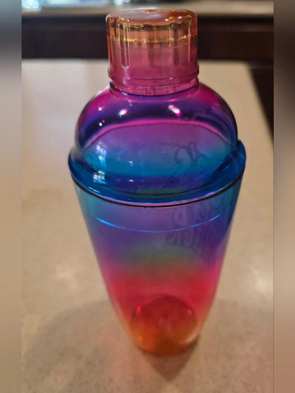 Joe's Crab Shack Rainbow Drink Shaker